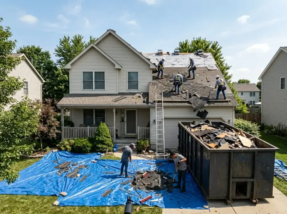 roof-replacement-debris-remova-004 — frequently asked questions, Cheapest Dumpster Rentals in Ashton-Sandy Spring, MD